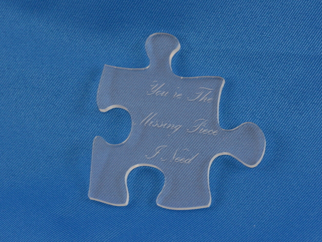 Acrylic Puzzle Piece