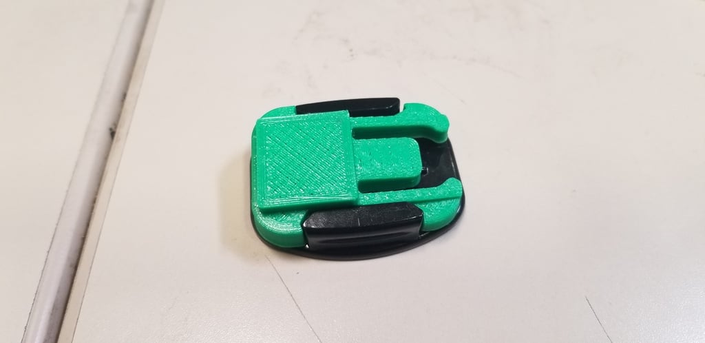 GoPro Style Buckle Mount with Flat Top