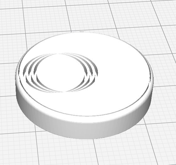 First Round Base For Miniatures (Circles) 