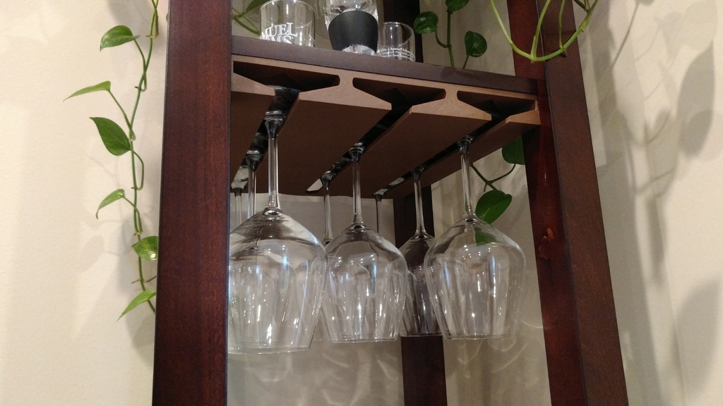 Wine Tower Glass Rack