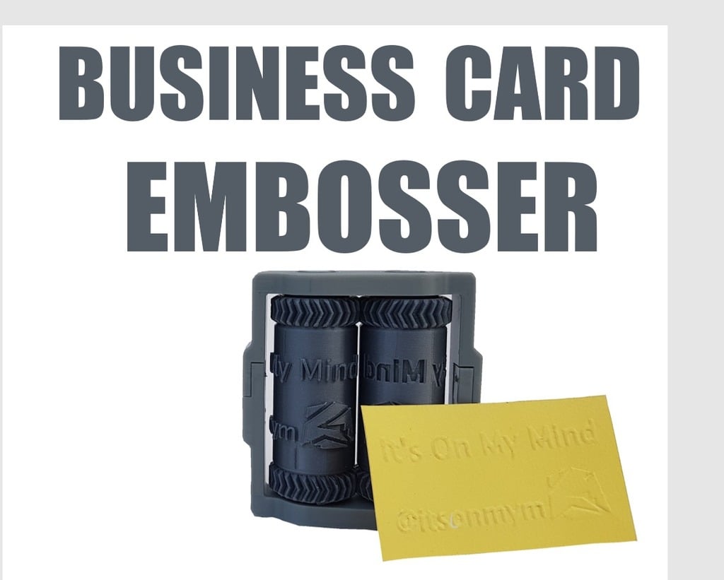 Business Card Embosser