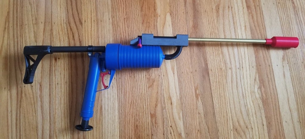 Drain Blaster Foam Dart Rifle