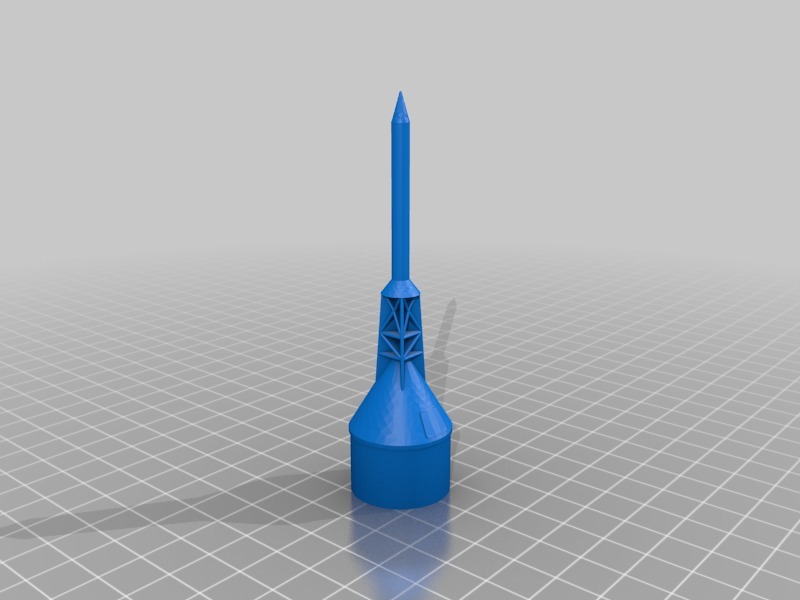 Saturn V Model Rocket BT-80 for Small Printer