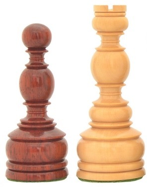 Turned Chess Set