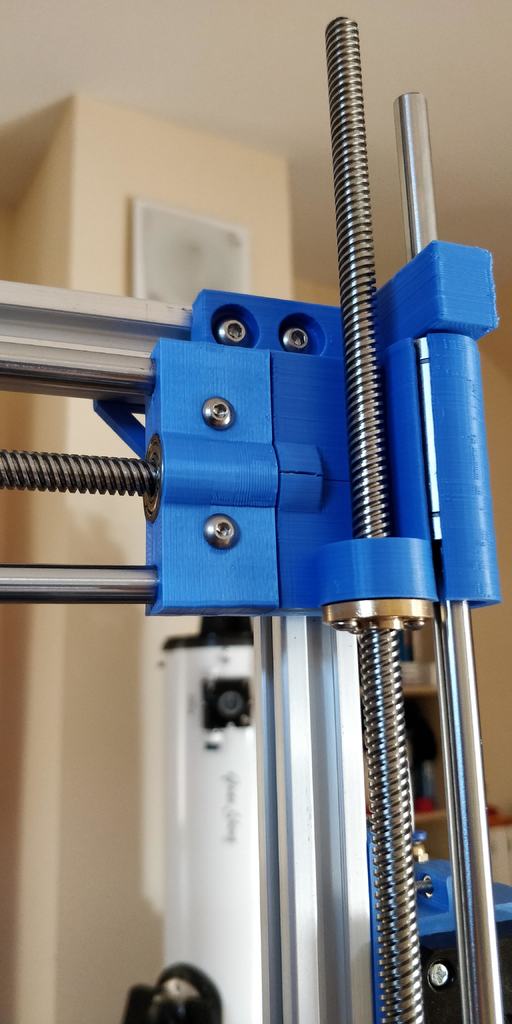 X axis screw long fixer / support
