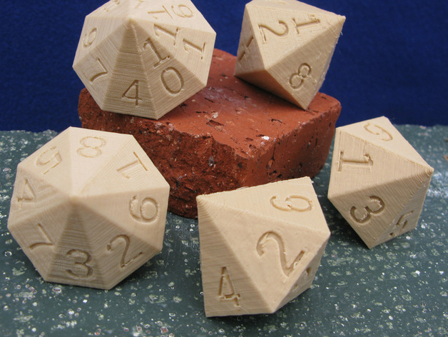 Twelve and Sixteen Sided Dice