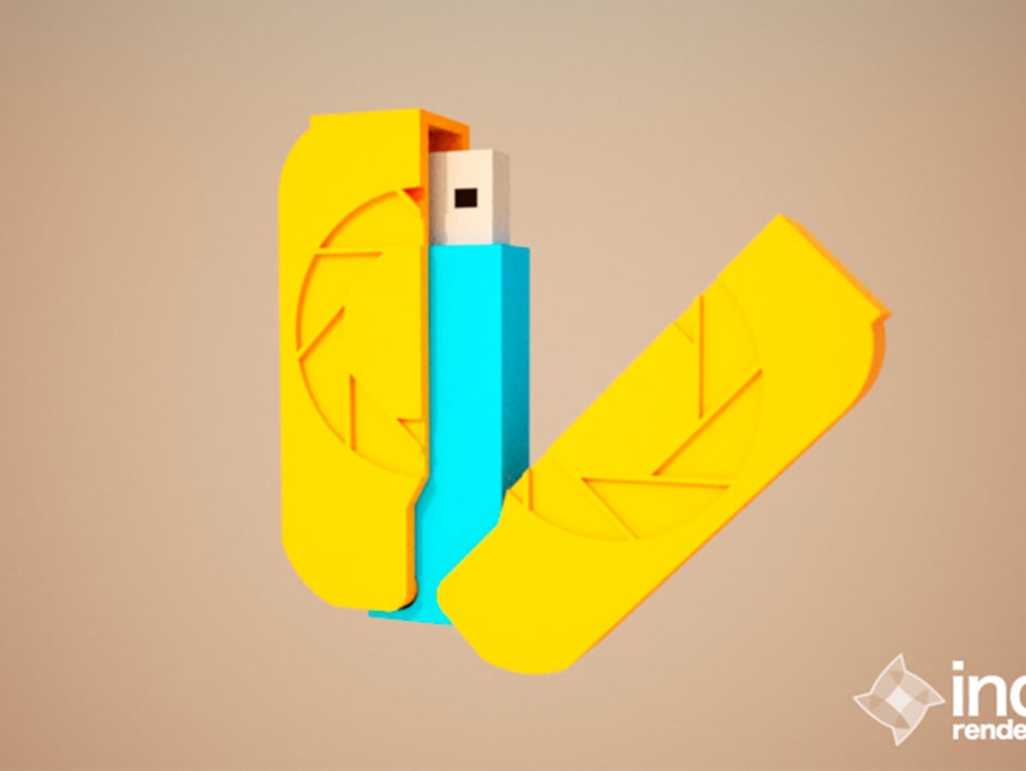 Aperture science USB stick case