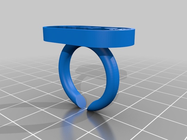 My Customized Text Ring