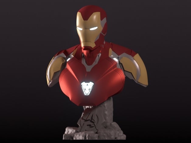 Iron Man Mark 85 Bust + Wearable Helmet - Avengers: Endgame