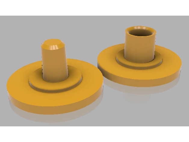 608 Bearing caps for Fidget Spinner