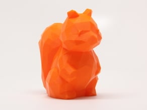 Low Poly Squirrel