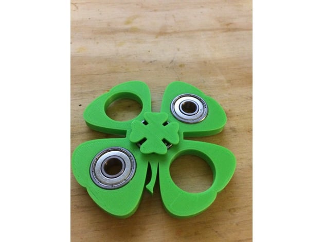 Four Leaf Clover Finger pads for fidget spinners