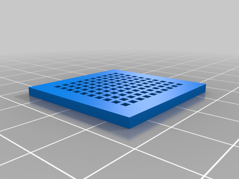 Parametric grid, fan grill and slat generator
