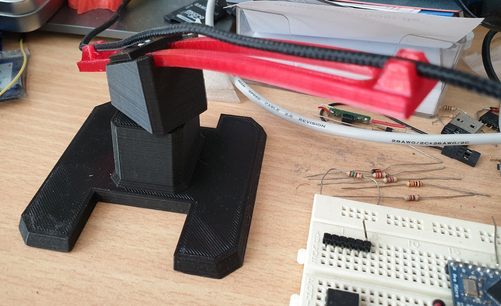 Printed Mouse Bungee (TPU Arm with Bearing)
