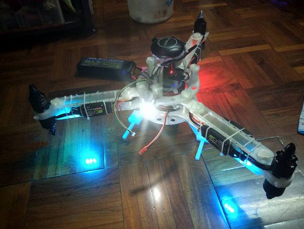 Size 450mm Arm for Full 3D Print Y6 HexaCopter Flame
