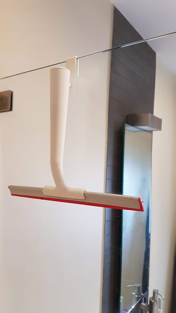 Shower hook for Ikea Squeegee