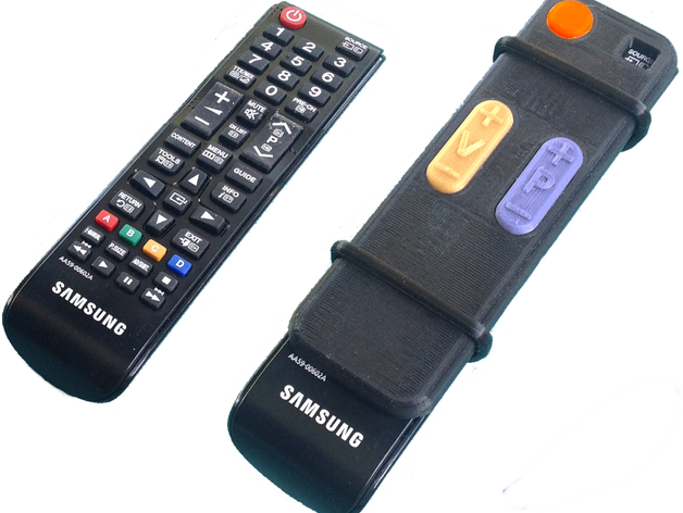 TV Remote adaptor for seniors