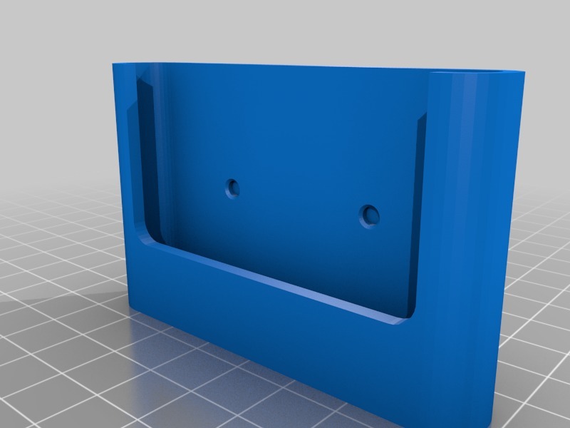 My Customized Parametric wall holder for SSD HD