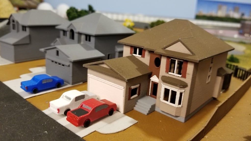 My Suburban House (N-Scale)