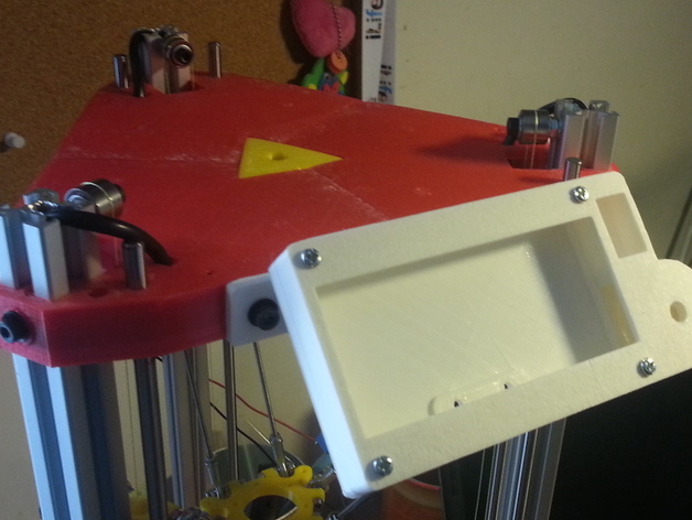 U-Design's panelsan adapter for RichRap's 3DR delta printer