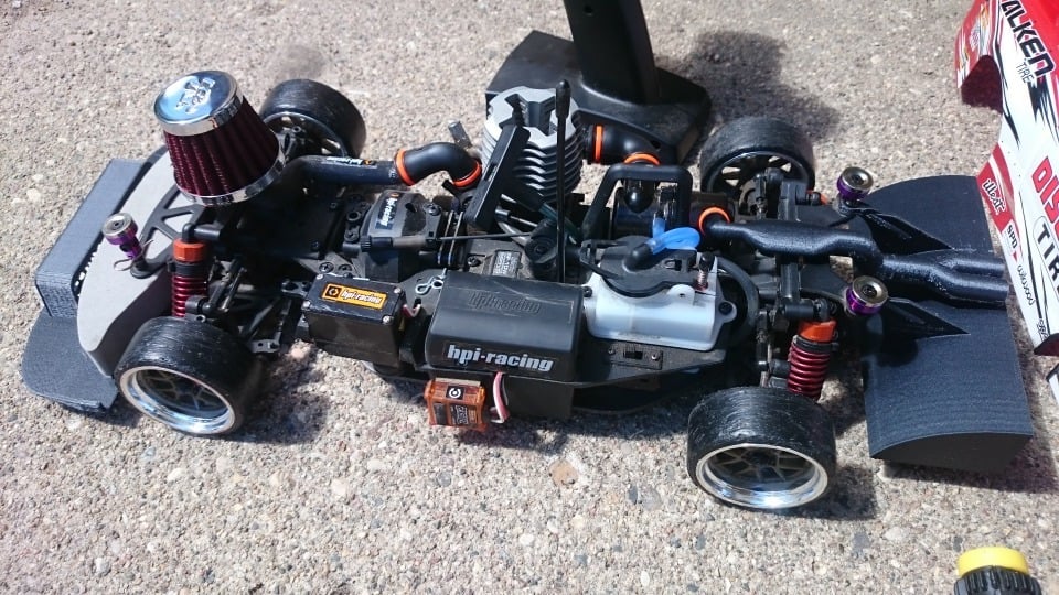 HPI RS4 3 Drift modifications