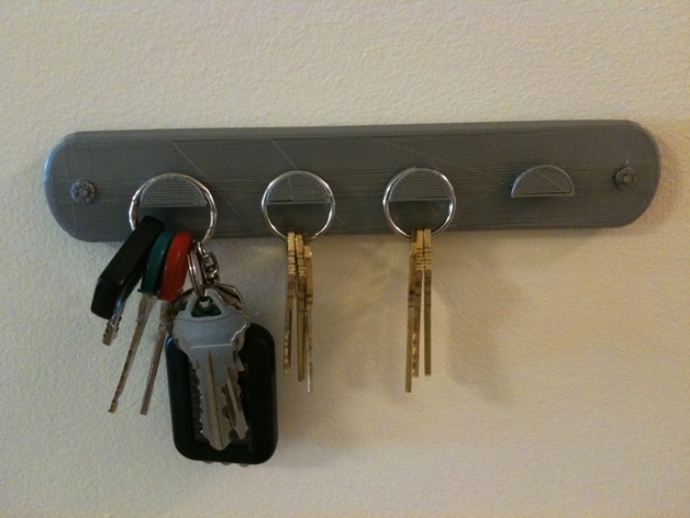 Key Rack (with semicircle hooks)