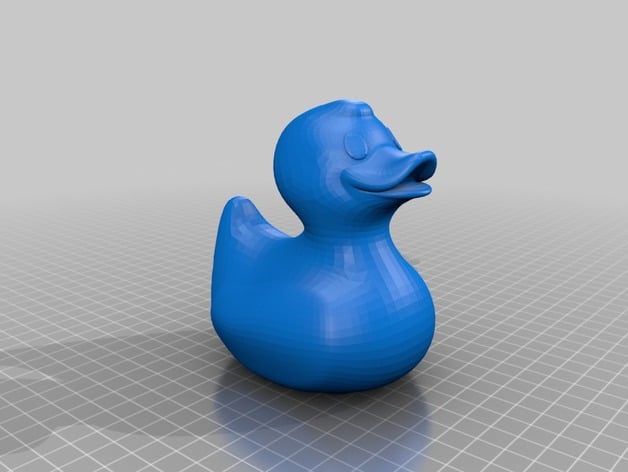 Rubber Duck By Willie Thingiverse