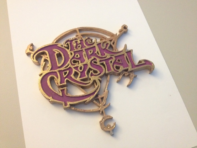The Dark Crystal Logo Coaster