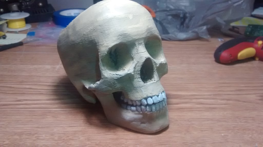 Supportless Candy Bowl Skull