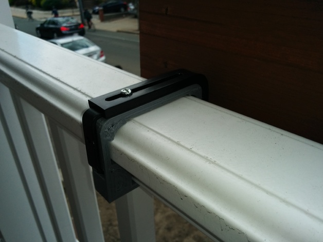 Window Box to Azek Rail Adapter
