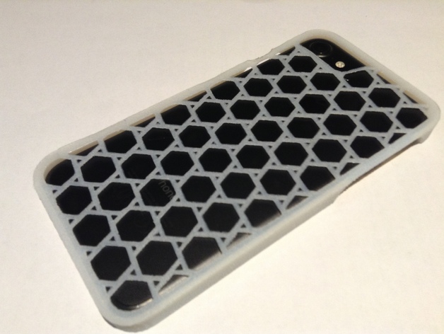 iPhone 7 Case with hex mesh