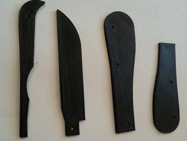 UK legal folding knife template (lambfoot)