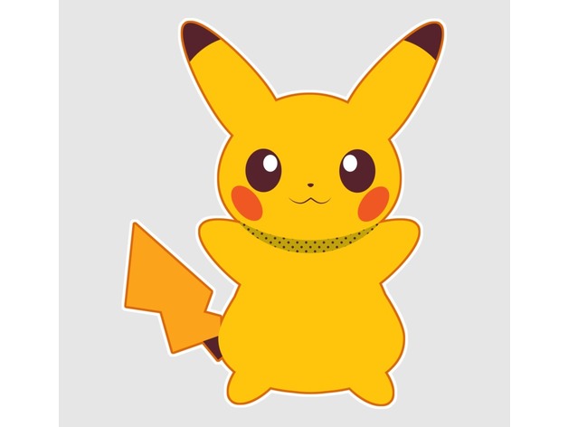 Pikachu Cookie cutter
