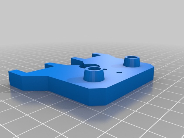 FlashForge Creator Pro Extruder Top Plate with Tube holder