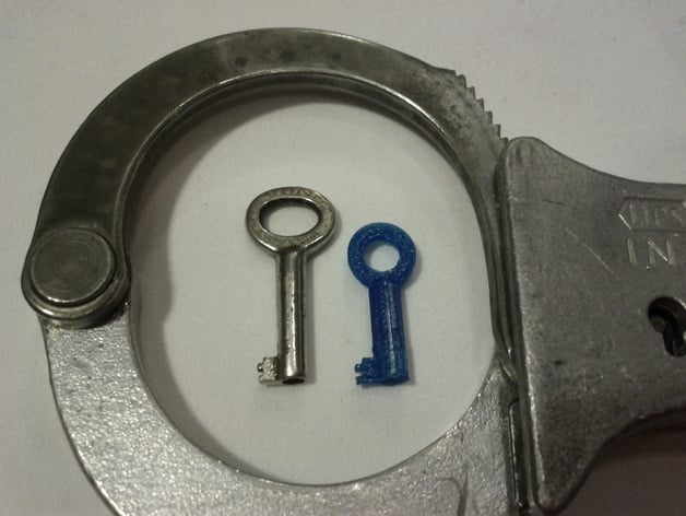 LIPS handcuff key