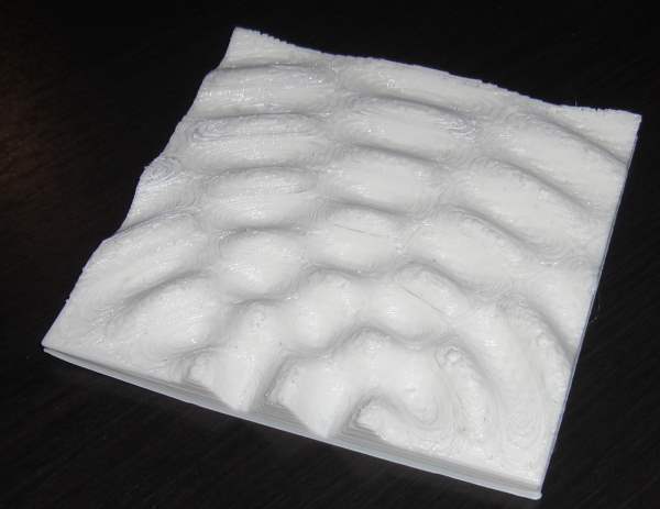 Interference of 2 waves 3d surface