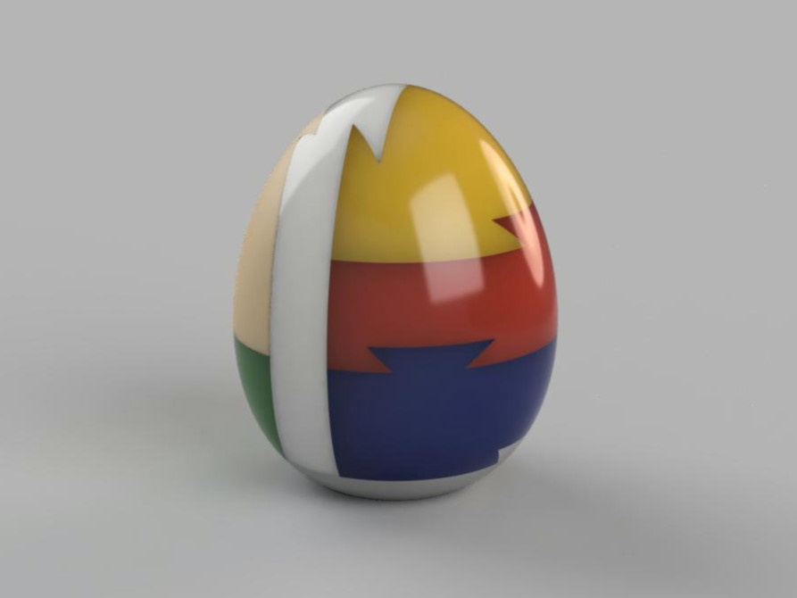 Egg 3D puzzle