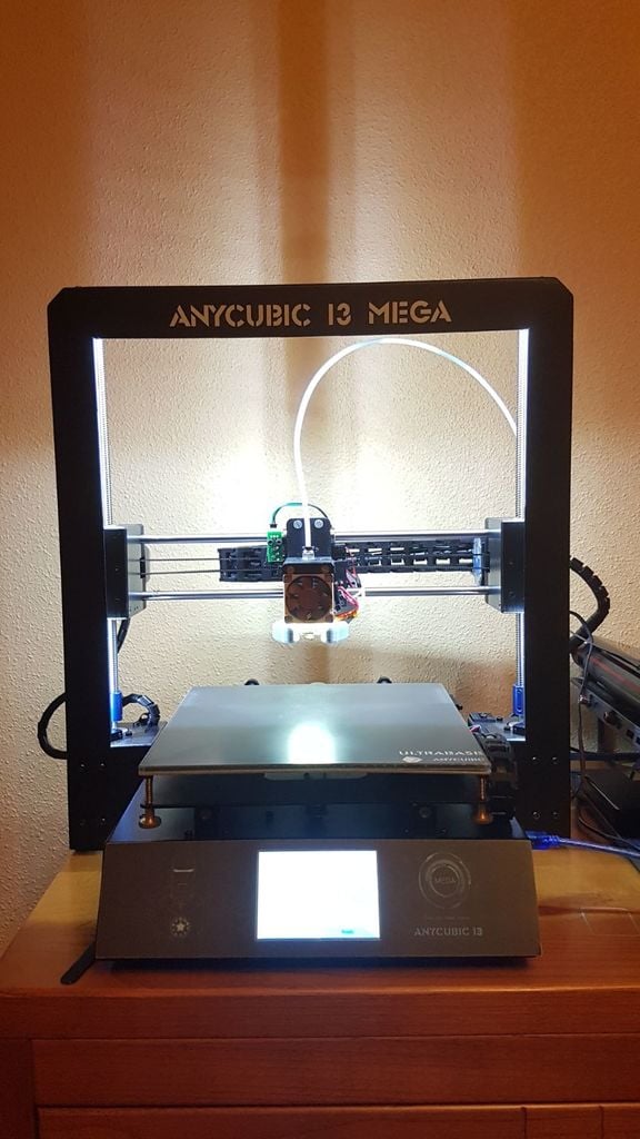 Anycubic i3 mega printed X axis cable chain