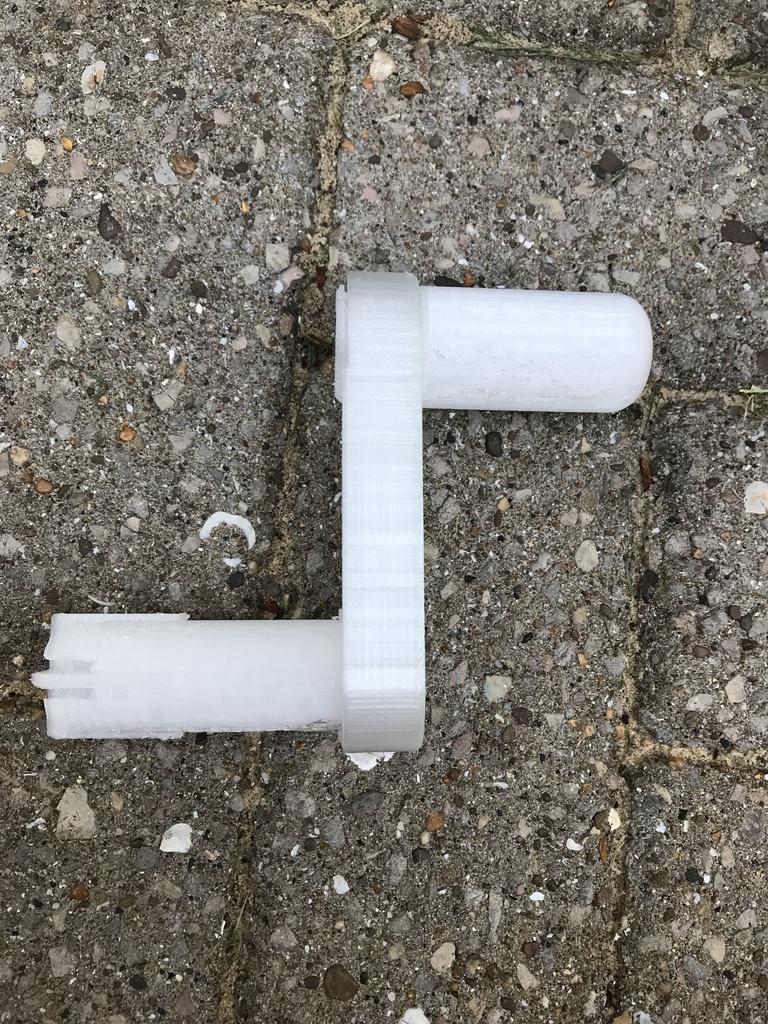 Replacement winder handle for hose reel