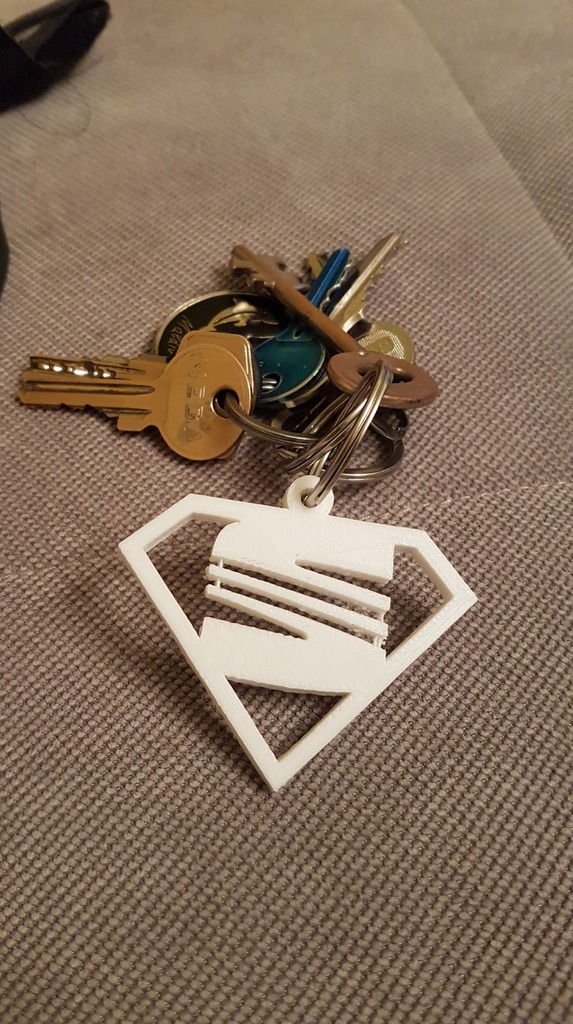 Super Seat Logo Keychain