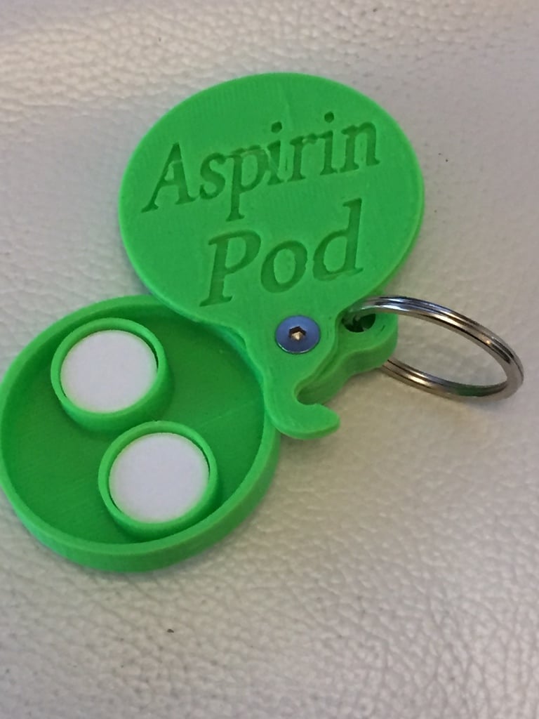 Aspirin Pod (THIS COULD SAVE YOUR LIFE)