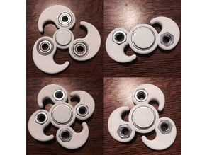 Customizable Yin-Yang Fidget Spinner