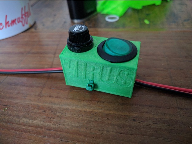 FPV Ground Station Switch and Fuse