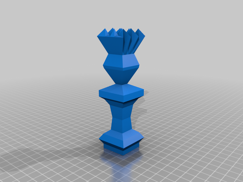 Geometric Chess Set