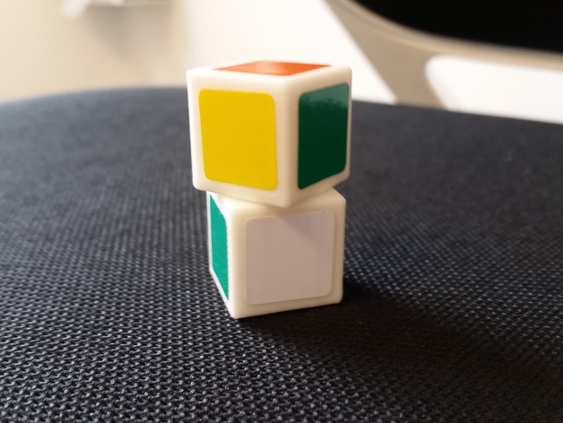 Rubik's Cuboid 1x1x2 - One Piece