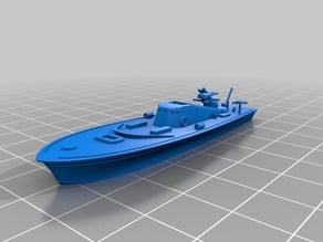 British Power Boat 71 foot 9 inches MGB (1/300)