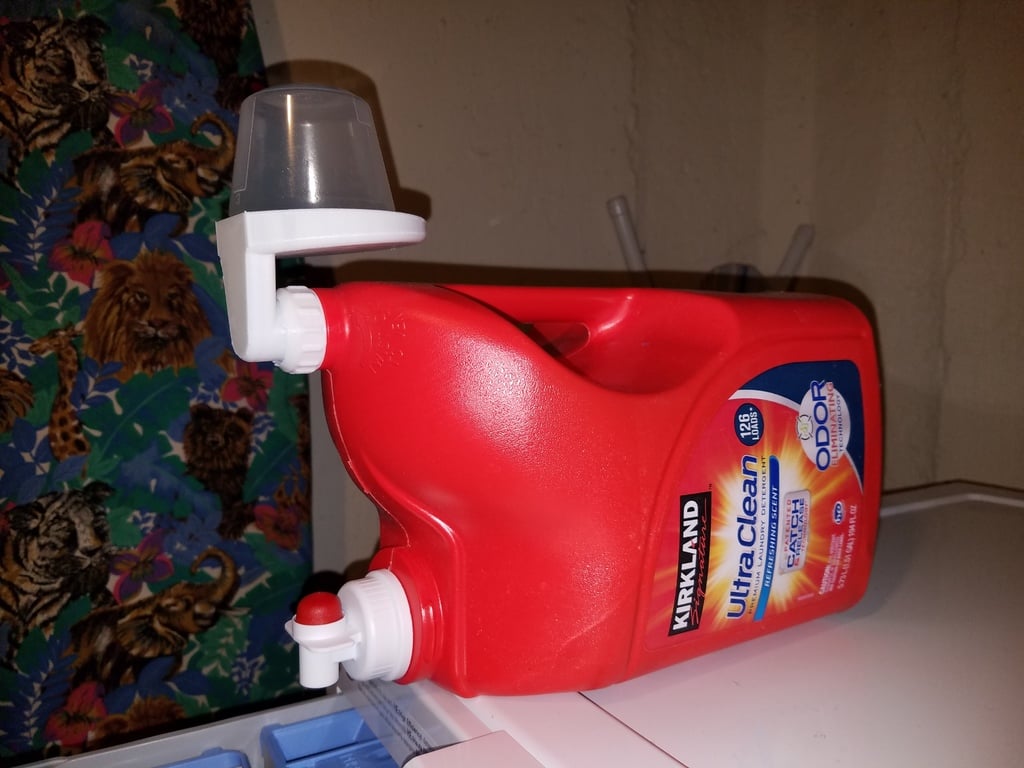 Costco/Kirkland Laundry Detergent Cup Drain