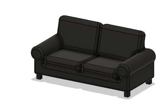 Doll house stuff - Couch