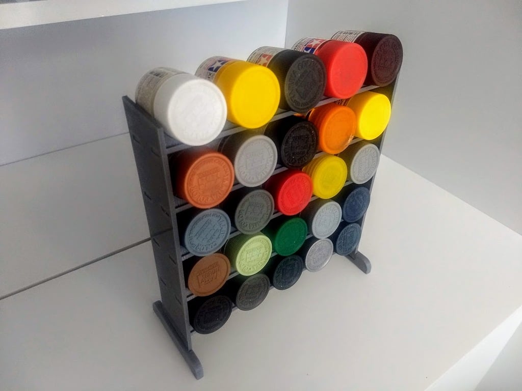 Hobby Paint Rack for 10 ml miniature bootles