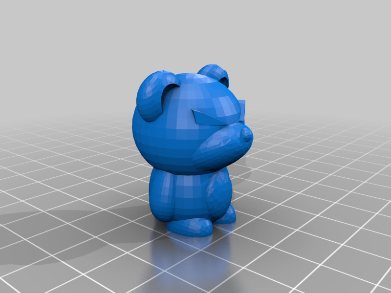 Evil Teddy Bear Monoprice Extruder Spinner